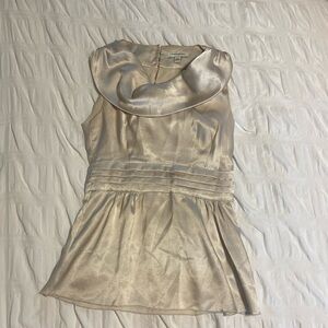 Cream Banana Republic Silky Top